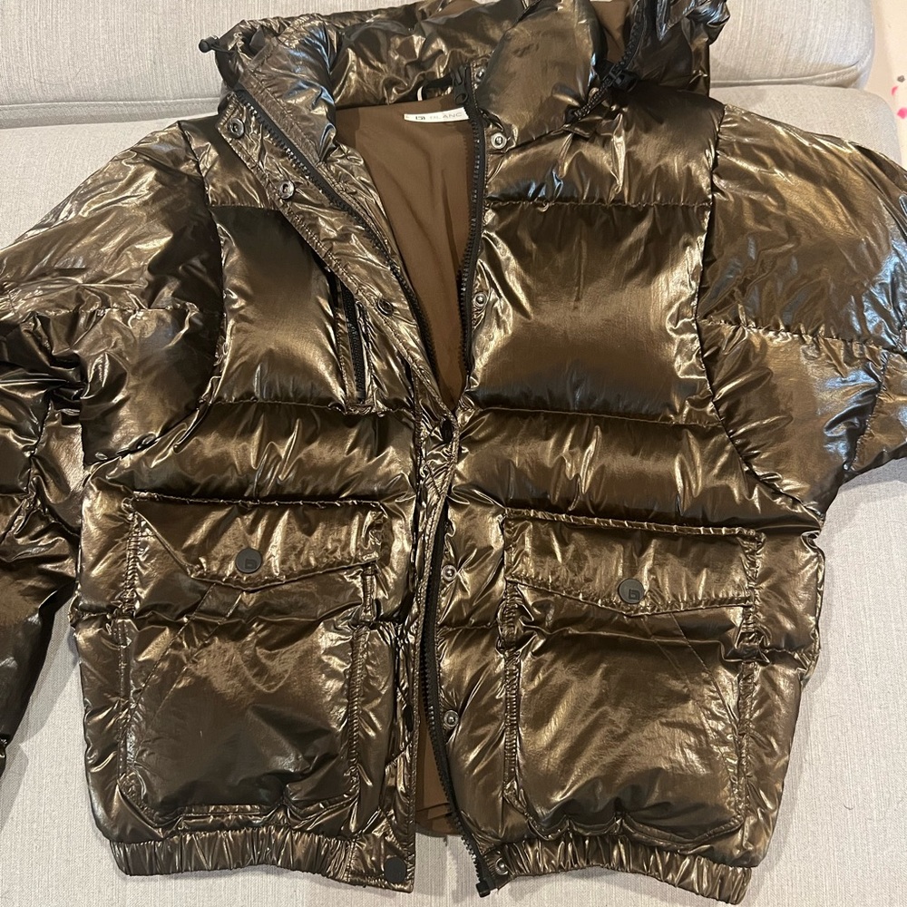 Puffer jacket Blanc Noir size S